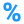 Percentage icon